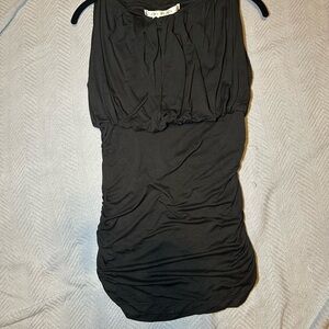 Max Studio Black Sleeveless Blouse